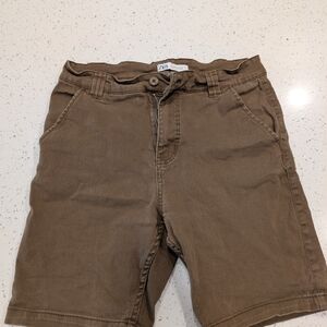 Zara Men's Brown Casual Shorts